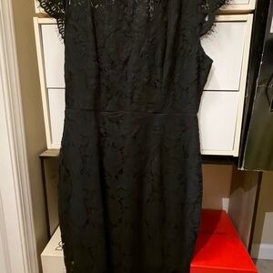 Elegant Black Lace Dress